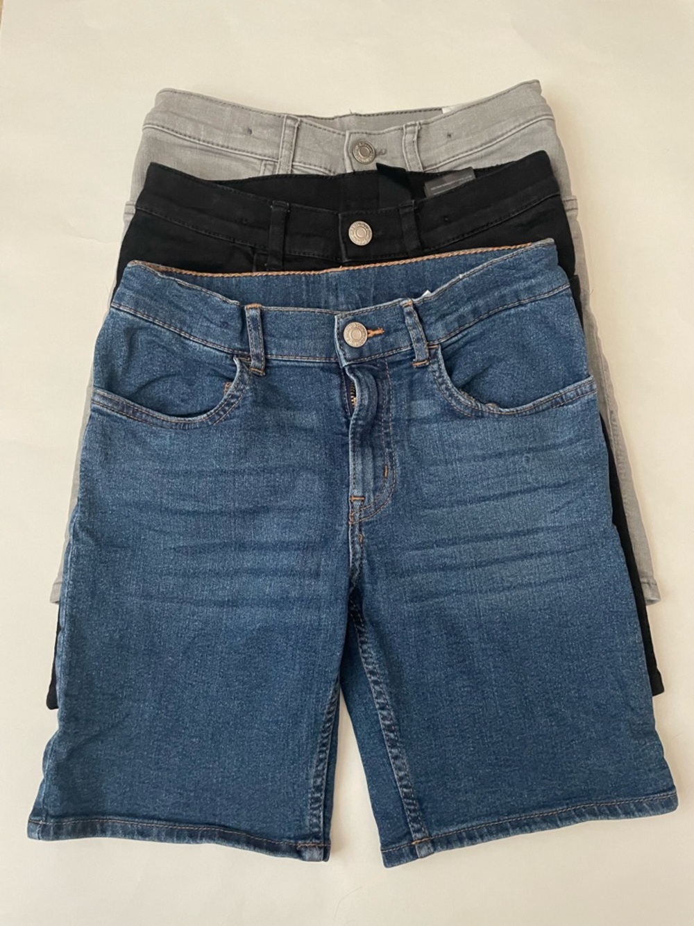 H&M Denim Shorts Trio